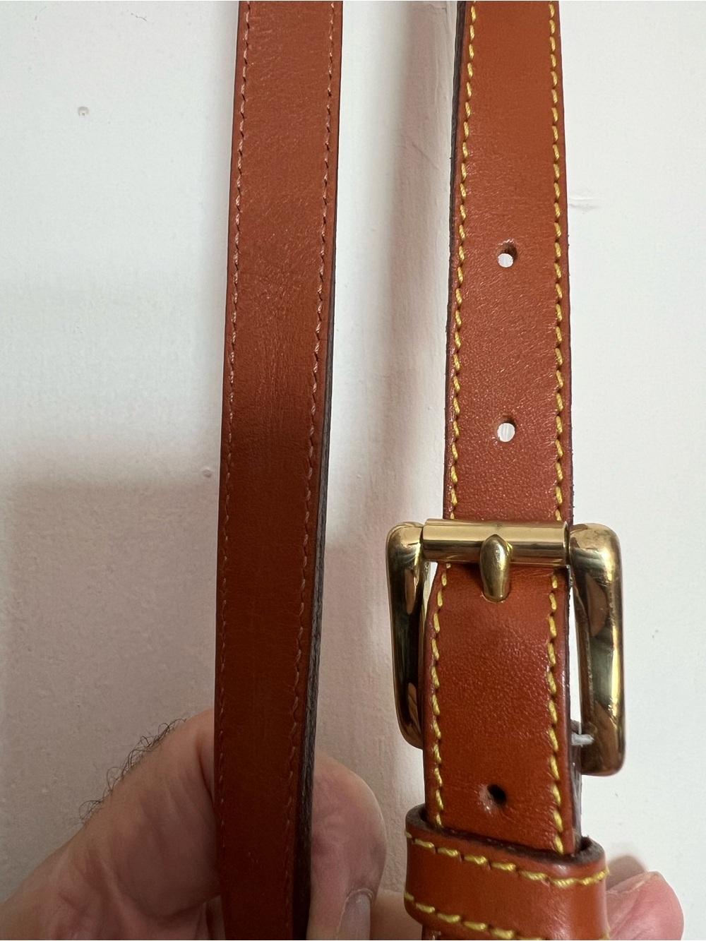 Vintage Dooney & Bourke AWL Black Leather Large Carrier Crossbody Bag -Excellent - Picture 8 of 16